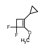 CAS#: 760179-33-7, 1-Cyclopropyl-3,3-difluoro-2-methoxycyclobutene