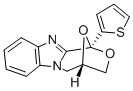 CAS#: 76099-03-1, 4,5-Dihydro-1-(2-Thienyl)-1,4-Epoxy-1H,3H-(1,4)Oxazepino(4,3-a)Benzimidazole