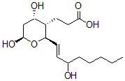 CAS#: 76123-48-3, 3-[(2R,3S,4S,6R)-4,6-Dihydroxy-2-[(E)-3-Hydroxyoct-1-Enyl]Oxan-3-Yl]Propanoic Acid