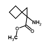 CAS#: 761394-75-6, methyl 1-aminospiro[2.3]hexane-1-carboxylate