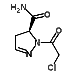 CAS#: 761414-85-1, (5S)-1-(Chloroacetyl)-4,5-dihydro-1H-pyrazole-5-carboxamide