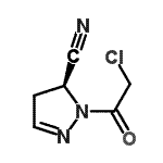 CAS#: 761414-86-2, (5S)-1-(Chloroacetyl)-4,5-dihydro-1H-pyrazole-5-carbonitrile