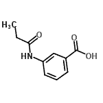 CAS#: 76208-99-6, 3-(Propionylamino)benzoic acid