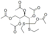 CAS#: 7621-93-4, 1-O,3-O,4-O,5-O,6-O-Pentaacetyl-D-Fructose Diethyl Dithioacetal
