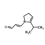 CAS#: 76238-08-9, (2E)-3-(5-Isopropyl-2,3-dihydro-1H-pyrrol-1-yl)acrylaldehyde