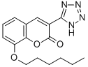 CAS#: 76239-32-2, 8-Hexoxy-3-(2H-Tetrazol-5-Yl)Chromen-2-One