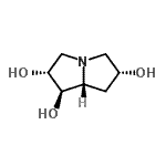 CAS#: 763067-16-9, (1R,2R,6R,7aR)-Hexahydro-1H-pyrrolizine-1,2,6-triol