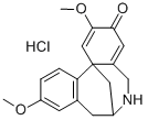 CAS#: 76334-71-9, (+-)-5,6,7,8-Tetrahydro-2,10-Dimethoxy-3H-7,12B-Methanodibenz(c,e)Azocin-3-One Hydrochloride