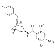 CAS#: 76351-99-0, 4-Amino-5-Bromo-N-[8-[(4-Ethylphenyl)Methyl]-8-Azabicyclo[3.2.1]Octan-3-Yl]-2-Methoxybenzamide