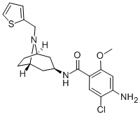 CAS#: 76352-18-6, 4-Amino-5-Chloro-2-Methoxy-N-[8-(Thiophen-2-Ylmethyl)-8-Azabicyclo[3.2.1]Octan-3-Yl]Benzamide