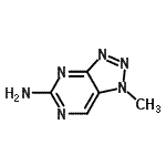 CAS#: 76357-49-8, 1-Methyl-1H-[1,2,3]triazolo[4,5-d]pyrimidin-5-amine