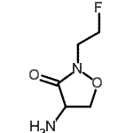 CAS#: 763923-70-2, 4-Amino-2-(2-fluoroethyl)-1,2-oxazolidin-3-one