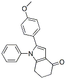 CAS#: 76410-25-8, 2-(4-Methoxyphenyl)-1-Phenyl-6,7-Dihydro-5H-Indol-4-One