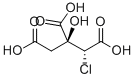 CAS 登录号：76432-78-5， (1R,2R)-1-氯-2-羟基丙烷-1,2,3-三羧酸