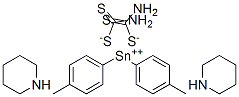 CAS#: 76448-33-4, Di(4-tolyl)tin bis(piperidine dithiocarbamate)