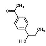 CAS 登录号：7645-81-0， 1-(4-仲-丁基苯基)乙酮