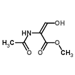 CAS 登录号：764603-71-6， 甲基(2E)-2-乙酰氨基-3-羟基丙烯酸酯