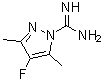 CAS#: 764622-85-7, 4-Fluoro-3,5-dimethyl-1H-pyrazole-1-carboximidamide