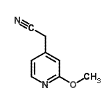 CAS#: 764708-18-1, (2-Methoxy-4-pyridinyl)acetonitrile