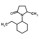 CAS#: 764717-94-4, 1-(2-Ethylcyclohexyl)-5-methyl-2-pyrrolidinone