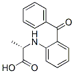 CAS#: 76477-50-4, 2-[[2-(Benzoyl)Phenyl]Amino]Propanoic Acid