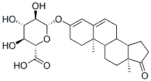CAS 登录号：7649-05-0， (2S,3S,4S,5R,6S)-6-[[(10R,13S)-10,13-二甲基-17-氧代-1,2,7,8,9,11,12,14,15,16-十氢环戊烯并[a]菲-3-基]氧基]-3,4,5-三羟基-四氢吡喃-2-羧酸