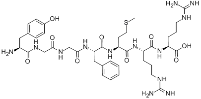 CAS 登录号：76496-10-1， 蛋氨酰-脑啡肽-精氨酰-精氨酸