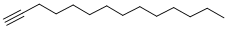 CAS 登录号：765-10-6， 1-十四碳炔