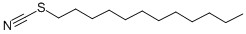 CAS 登录号：765-15-1， 正十二烷基硫氰酸酯