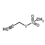 CAS#: 7651-65-2, S-2-Propyn-1-yl methanesulfonothioate