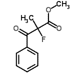 CAS#: 765271-39-4, Methyl 2-fluoro-2-methyl-3-oxo-3-phenylpropanoate
