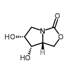 CAS#: 765313-44-8, (6R,7S,7aR)-6,7-Dihydroxytetrahydro-1H-pyrrolo[1,2-c][1,3]oxazol-3-one