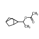 CAS#: 76552-05-1, 1-(Tricyclo[2.2.1.0<sup>2,6</sup>]hept-1-yl)ethyl acetate