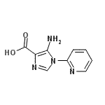 CAS#: 765850-70-2, 5-Amino-1-(2-pyridinyl)-1H-imidazole-4-carboxylic acid