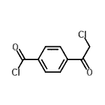CAS#: 76597-66-5, 4-(Chloroacetyl)benzoyl chloride