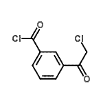 CAS 登录号：76597-79-0， 3-(氯乙酰基)苯甲酰氯