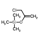 CAS#: 76634-95-2, [(3-Chloro-1-propen-2-yl)oxy](trimethyl)silane