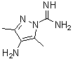 CAS#: 766483-29-8, 4-Amino-3,5-dimethyl-1H-pyrazole-1-carboximidamide