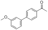 CAS 登录号：76650-30-1， 1-(3'-甲氧基联苯-4-基)乙酮