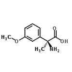 CAS#: 766537-36-4, (2S)-2-Amino-2-(3-methoxyphenyl)propanoic acid