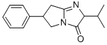 CAS 登录号：76696-77-0， 6-苯基-2-丙-2-基-2,5,6,7-四氢吡咯并[2,1-b]咪唑-3-酮