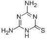 CAS 登录号：767-17-9， 4,6-二氨基-1,3,5-三嗪-2(1H)-硫酮