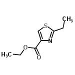 CAS#: 76706-67-7, Ethyl 2-ethyl-1,3-thiazole-4-carboxylate