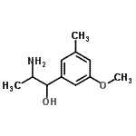 CAS#: 767224-44-2, 2-Amino-1-(3-methoxy-5-methylphenyl)-1-propanol