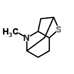 CAS#: 767232-47-3, 7-Methyl-2-thia-7-azatricyclo[4.3.1.0<sup>3,8</sup>]decane