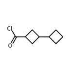 CAS#: 76730-66-0, 1,1'-Bi(cyclobutyl)-3-carbonyl chloride