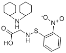 CAS#: 7675-47-0, N-((2-Nitrophenyl)Thio)Glycine Compound With N-Dicyclohexylamine (1:1)