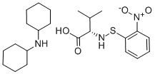CAS 登录号:7675-57-2, N-((2-硝基苯基)硫代)-L-缬氨酸 二环己胺盐