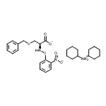 CAS#: 7675-65-2, N-Cyclohexylcyclohexanaminium (2R)-3-(benzylsulfanyl)-2-{[(2-nitrophenyl)sulfanyl]amino}propanoate