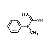 CAS 登录号：767583-27-7， 1-[甲基(苯基)氨基]乙烯硫醇